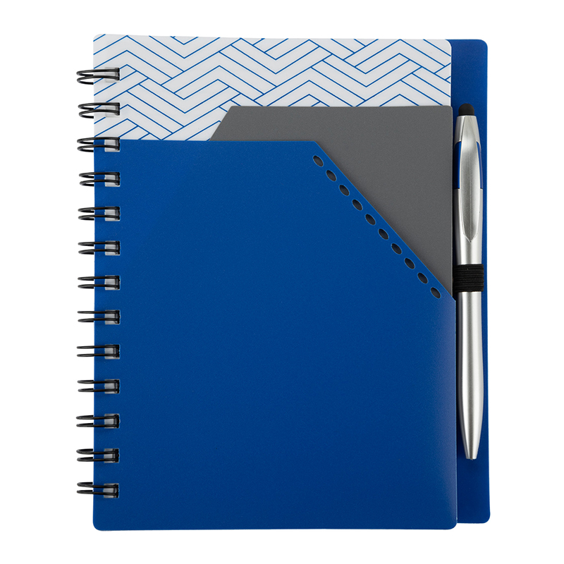 Picture of Trapezoid Junior Notebook w/ Stylus Pen