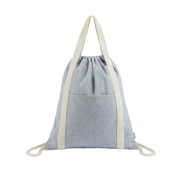 Picture of Renew II 9 oz. Recycled Cotton Drawstring Bag