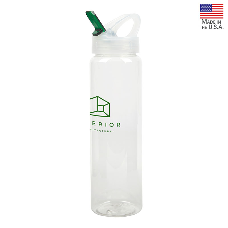 Picture of Santa Cruz 32 oz. PET Bottle with Flip Spout