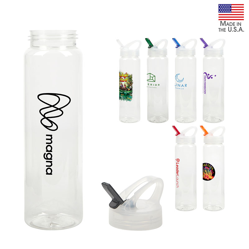 Picture of Santa Cruz 32 oz. PET Bottle with Flip Spout
