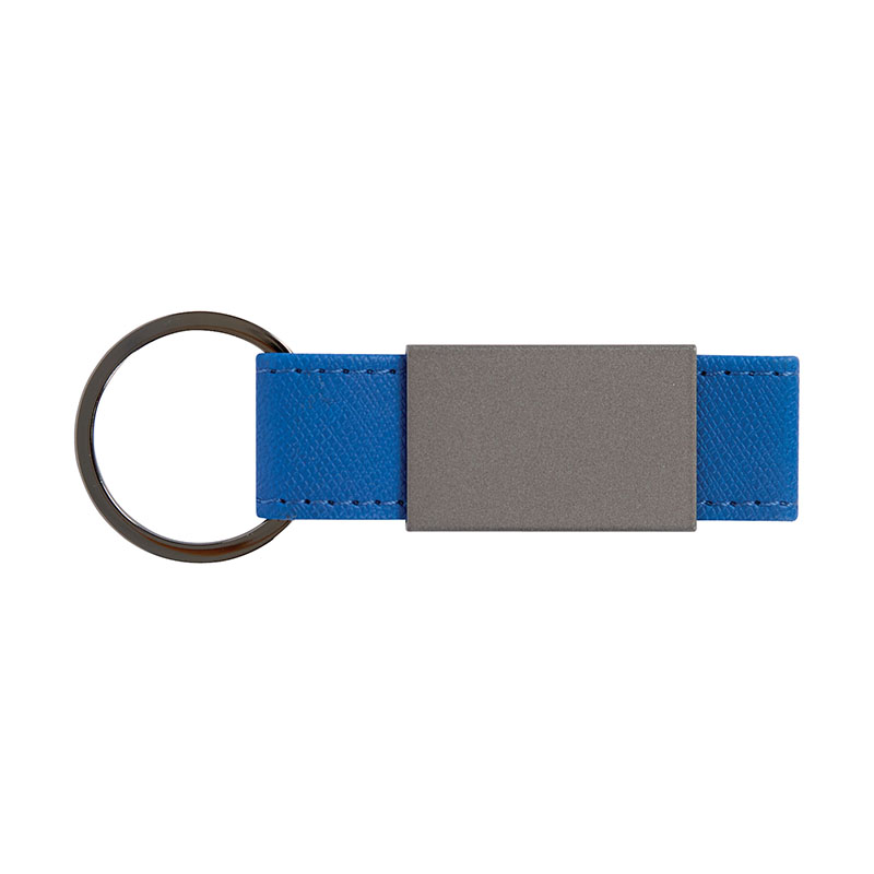 Picture of Boyd Aluminum & Leatherette Keyring