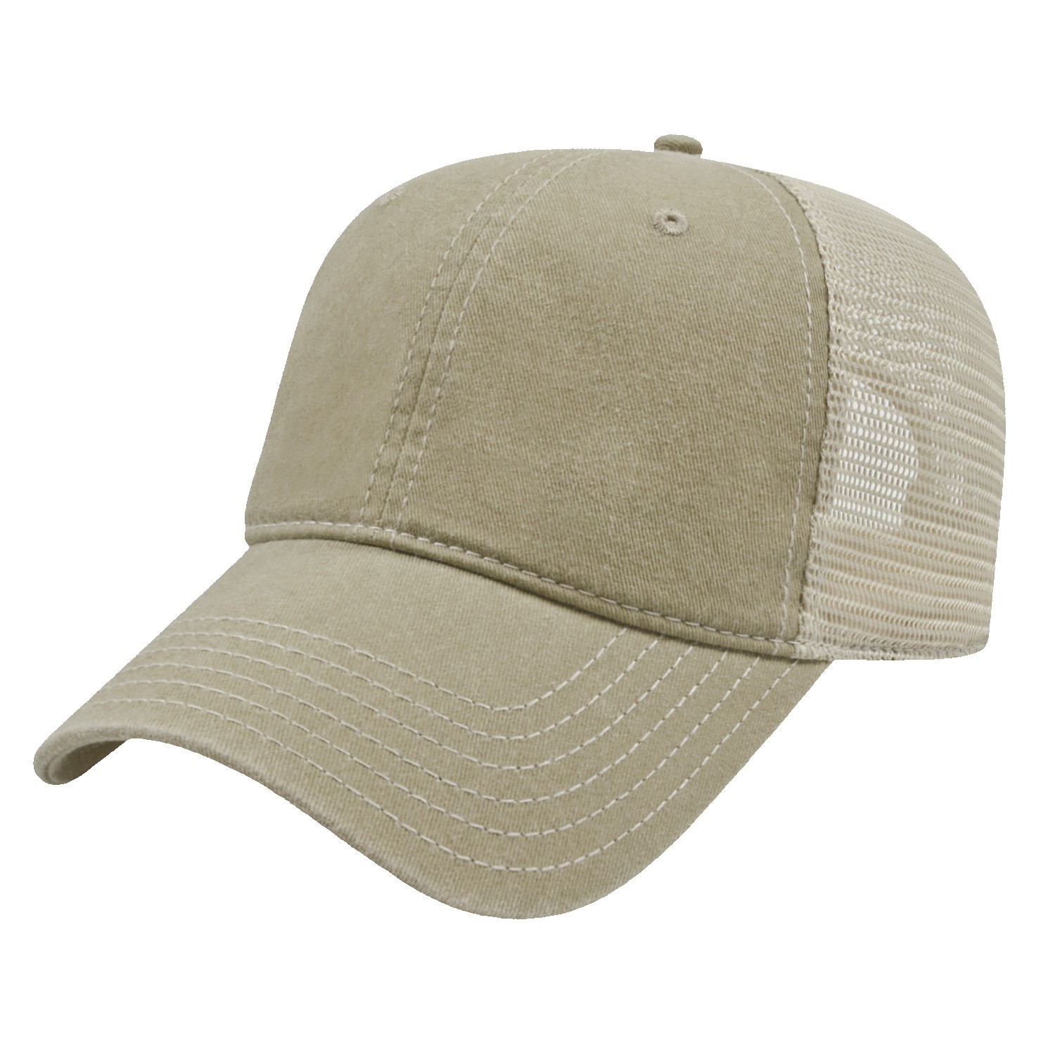 Picture of Washed Pigment Dyed Trucker Cap