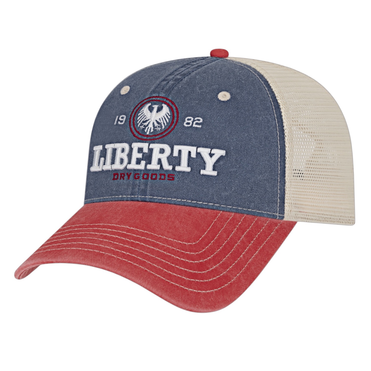 Picture of Washed Pigment Dyed Trucker Cap