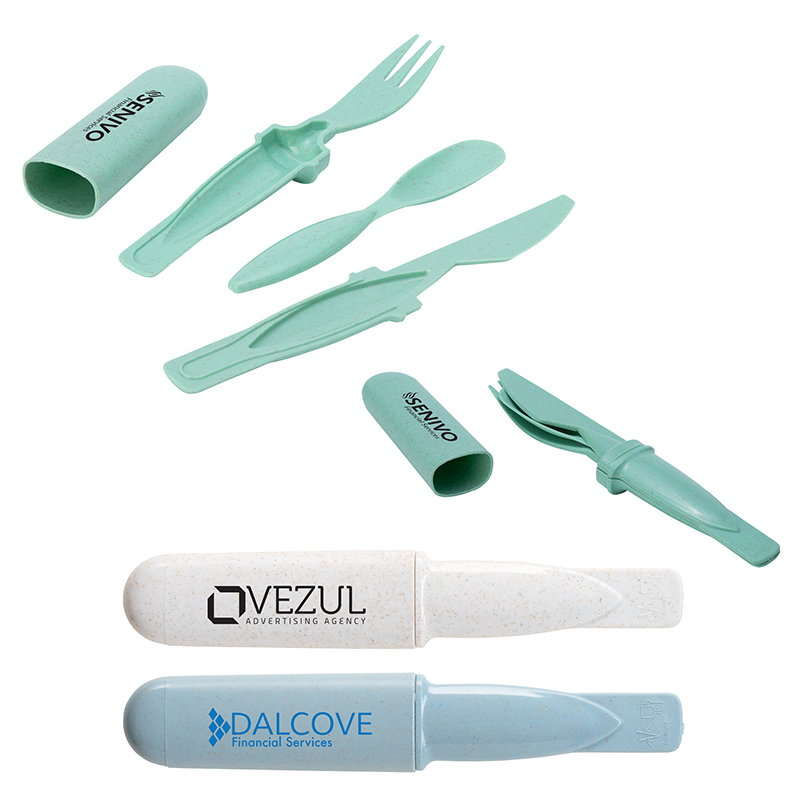 Picture of Arroyo II Bamboo Fiber Cutlery Set