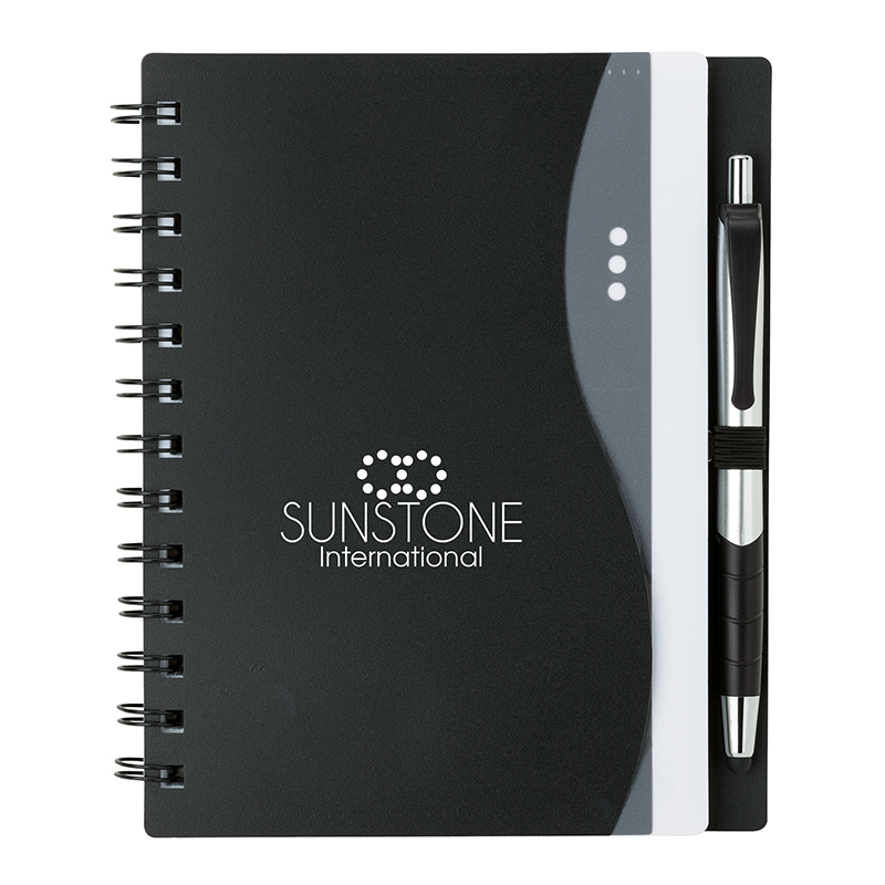 Picture of Bellevue Junior Notebook w/Stylus Pen