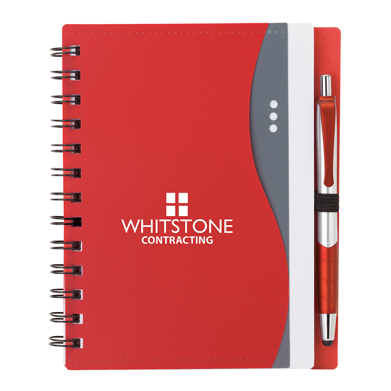 Picture of Bellevue Junior Notebook w/Stylus Pen