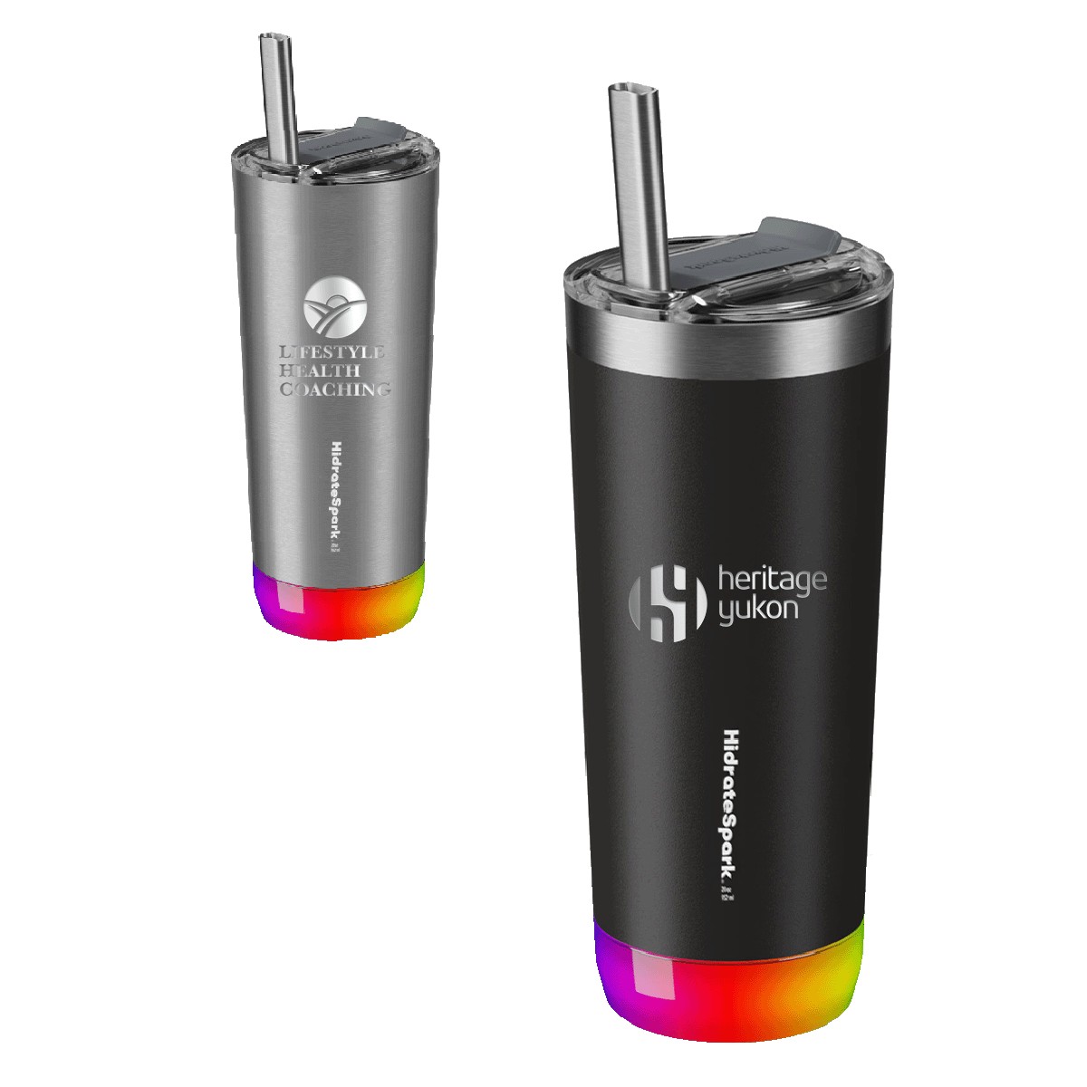 Picture of HidrateSpark® 20 Oz. Premium PRO Tumbler (Laser)