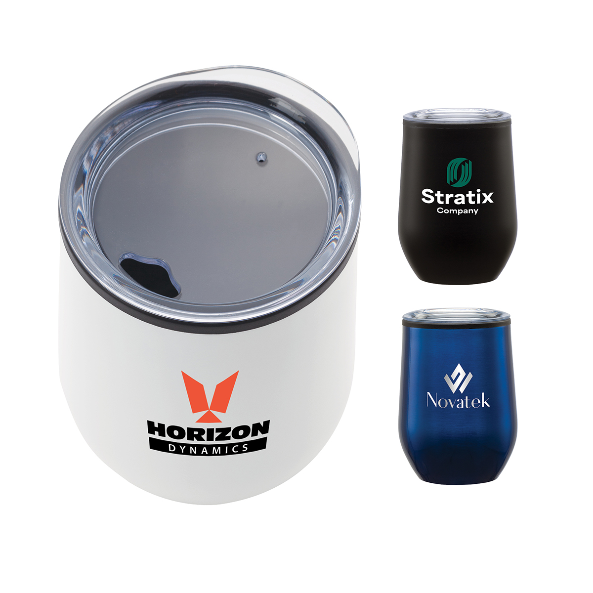 Picture of Toscana 12 oz. Double Wall Steel/ Recycled PP Liner Tumbler