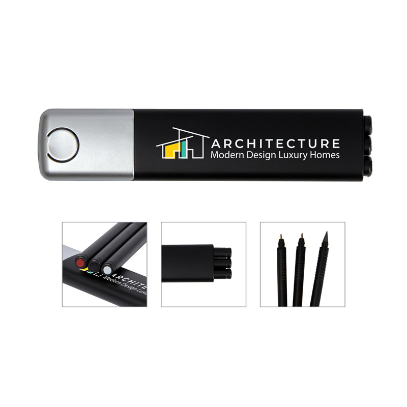 Picture of Verta 3-in-1 Pen / Pencil Set