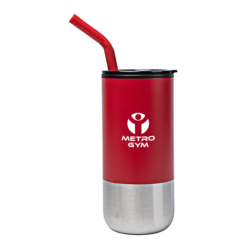 Picture of Emmett 18 oz. Double Wall Steel/PP Liner Tumbler