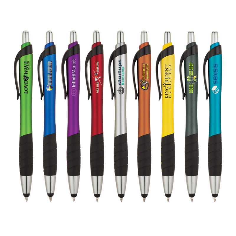 Picture of Wave - Metallic Ballpoint Pen / Stylus