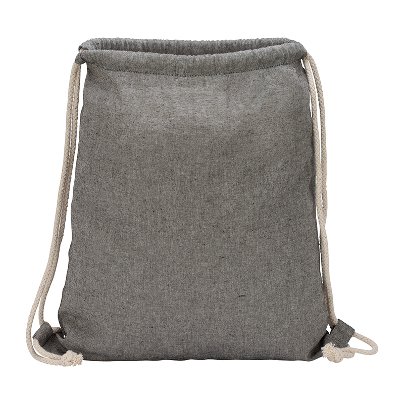Picture of Huron Recycled Cotton Drawstring Tote
