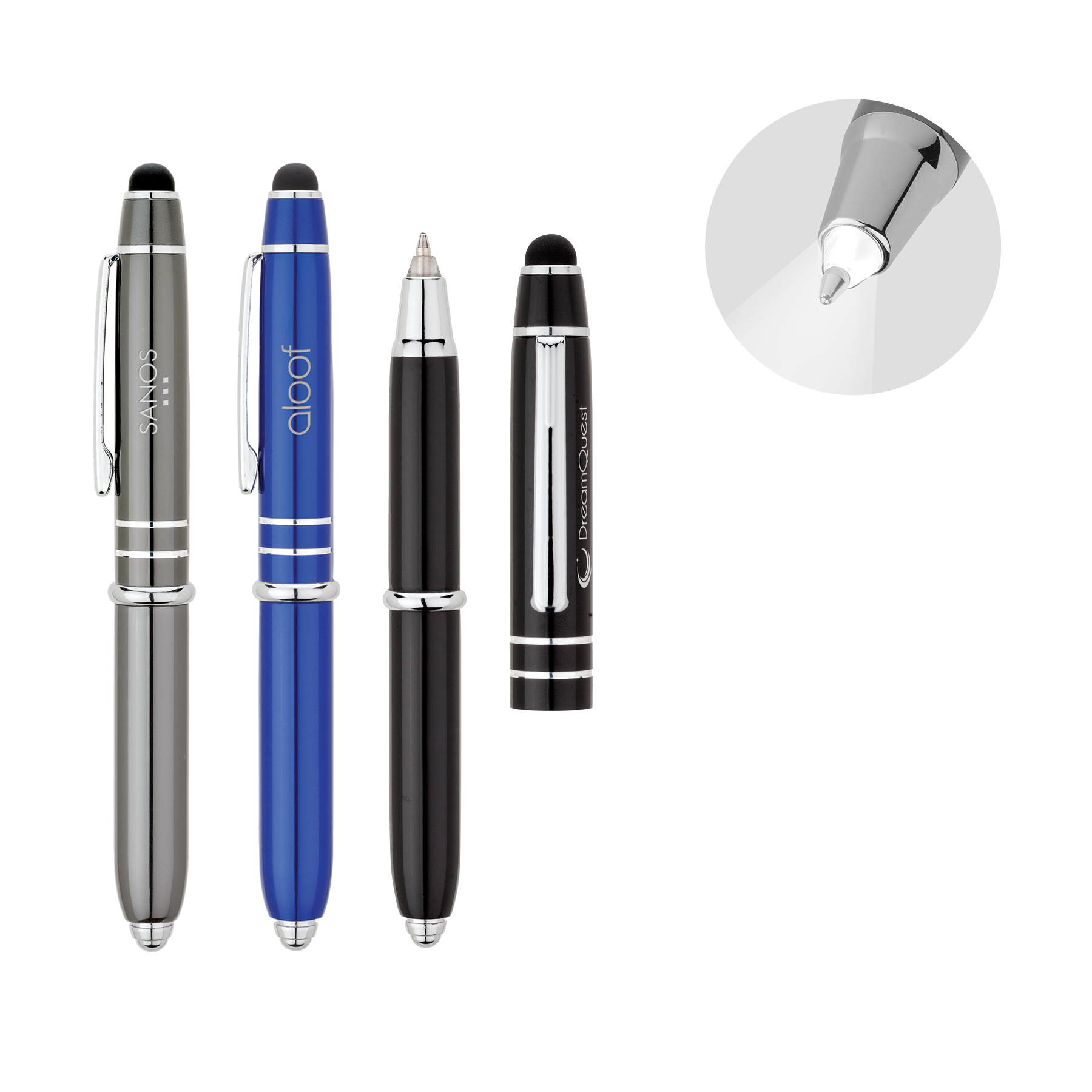 Picture of Jupiter Ballpoint Pen / Stylus / LED Light