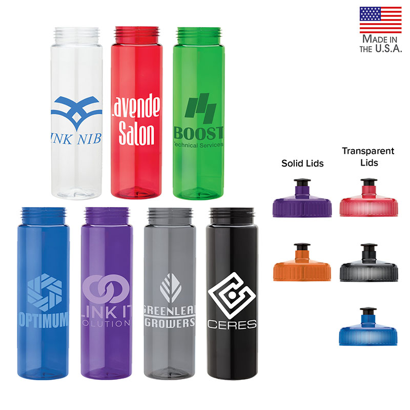 Picture of Newport 25 oz. PET Bottle with Pull Spout Lid
