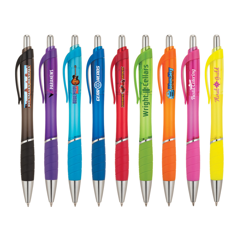 Picture of Wave - Clear Ballpoint Pen