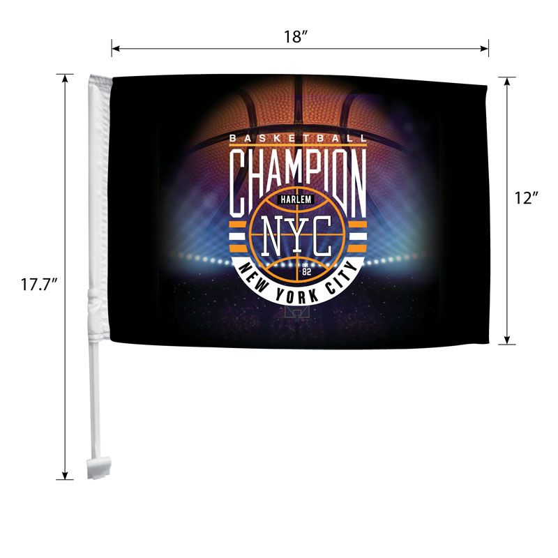 Picture of DisplaySplash Car Flag - Single Sided