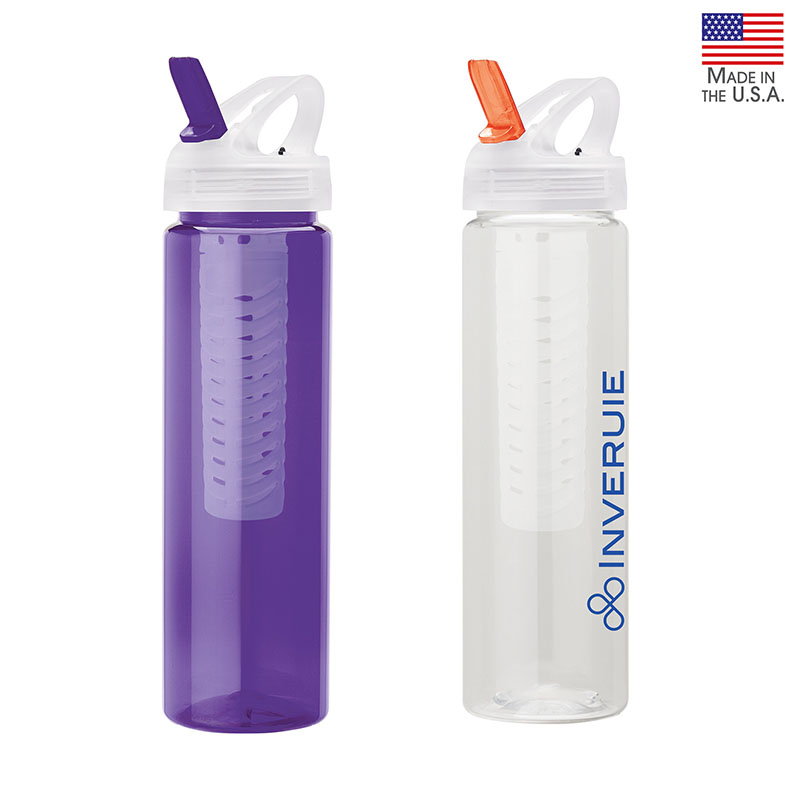 Picture of Laguna 32 oz. PET Bottle with Flip Spout & Infuser