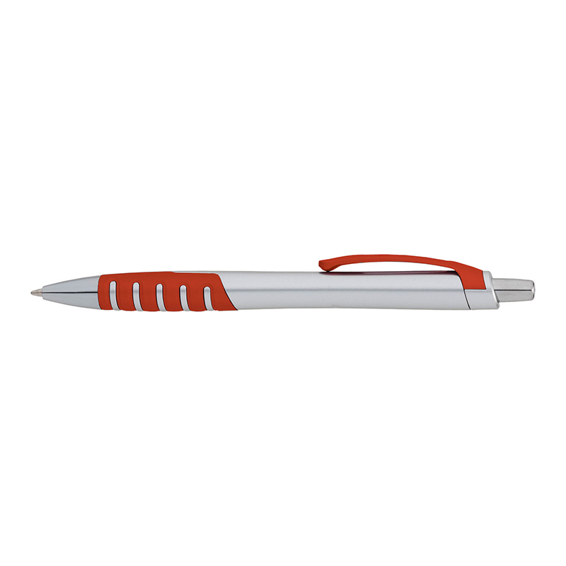 Picture of Apex Silver Plunge-Action Ballpoint Pen
