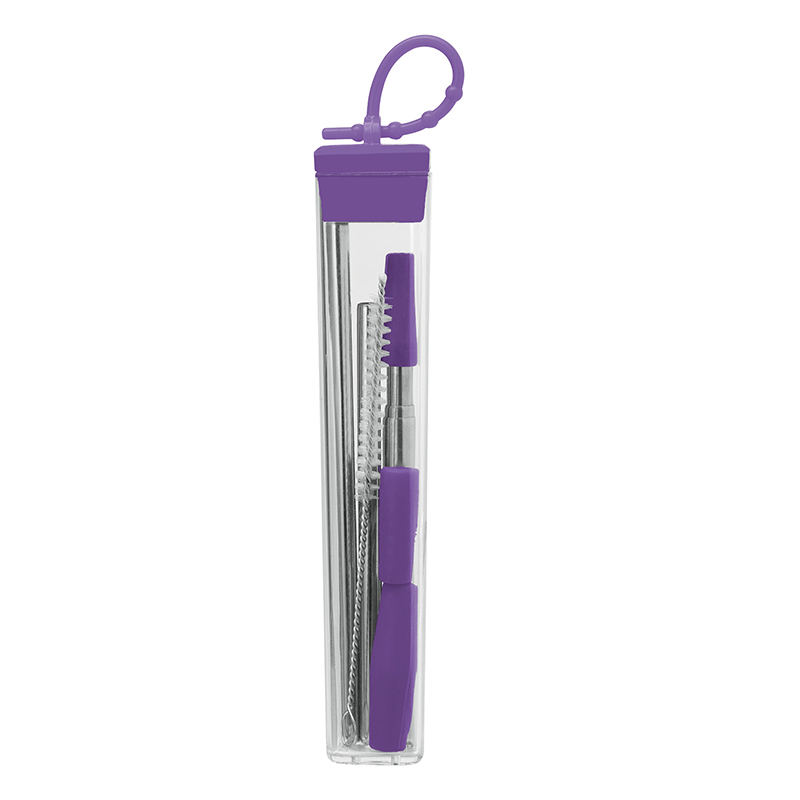 Picture of Cosmopolitan 7-Piece, 2-Straw Stainless Steel Set