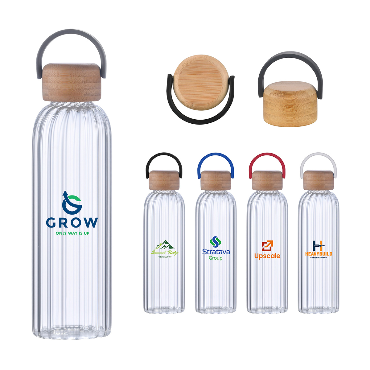 Picture of Jovito 21 oz. Glass Water Bottle