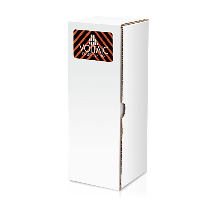 Picture of Corrugated Drinkware Box with Full Color Label