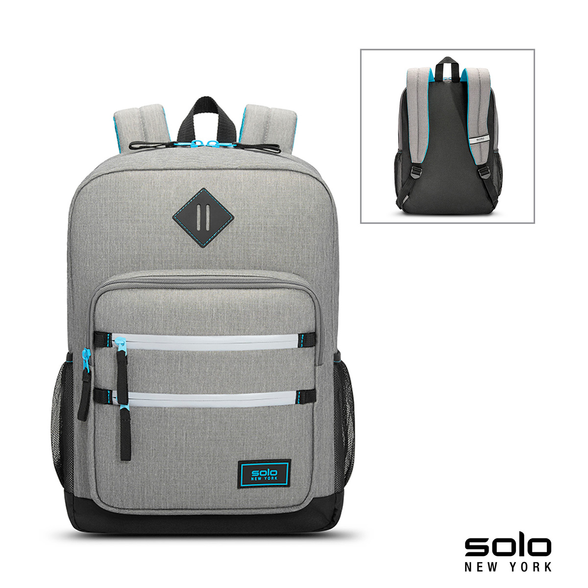 Picture of Solo New York Vortex 15.6" Recycled Washable Backpack