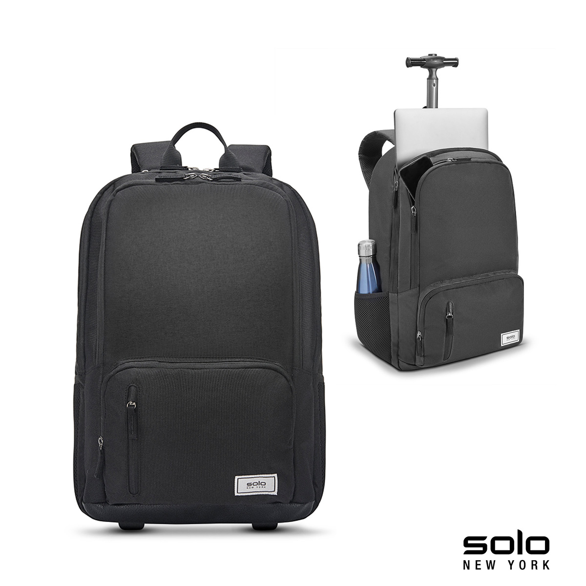 Picture of Solo New York Bleecker Recycled Rolling Backpack