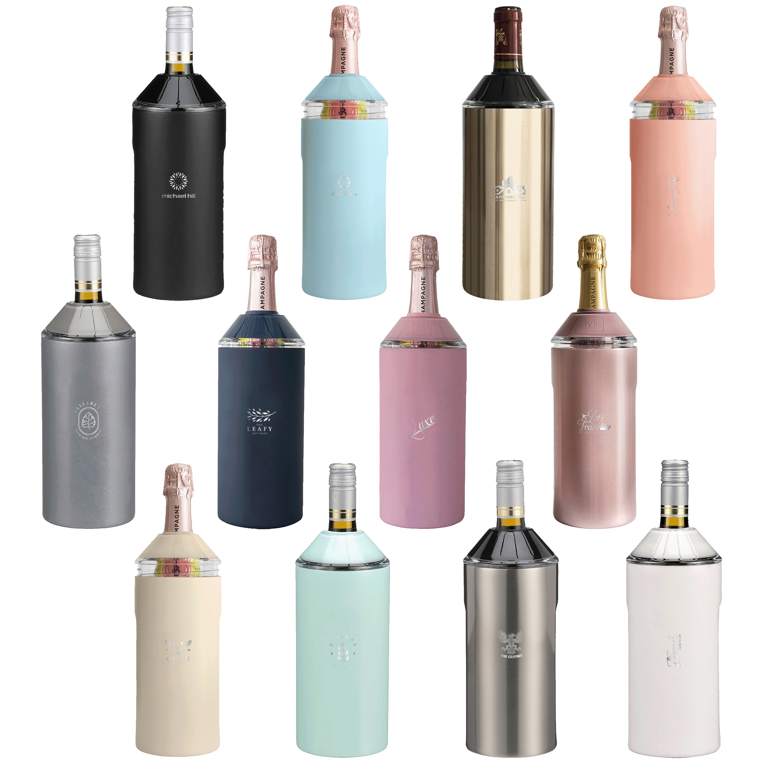 Picture of Vinglacé® Premium Wine Bottle Insulator (Laser)