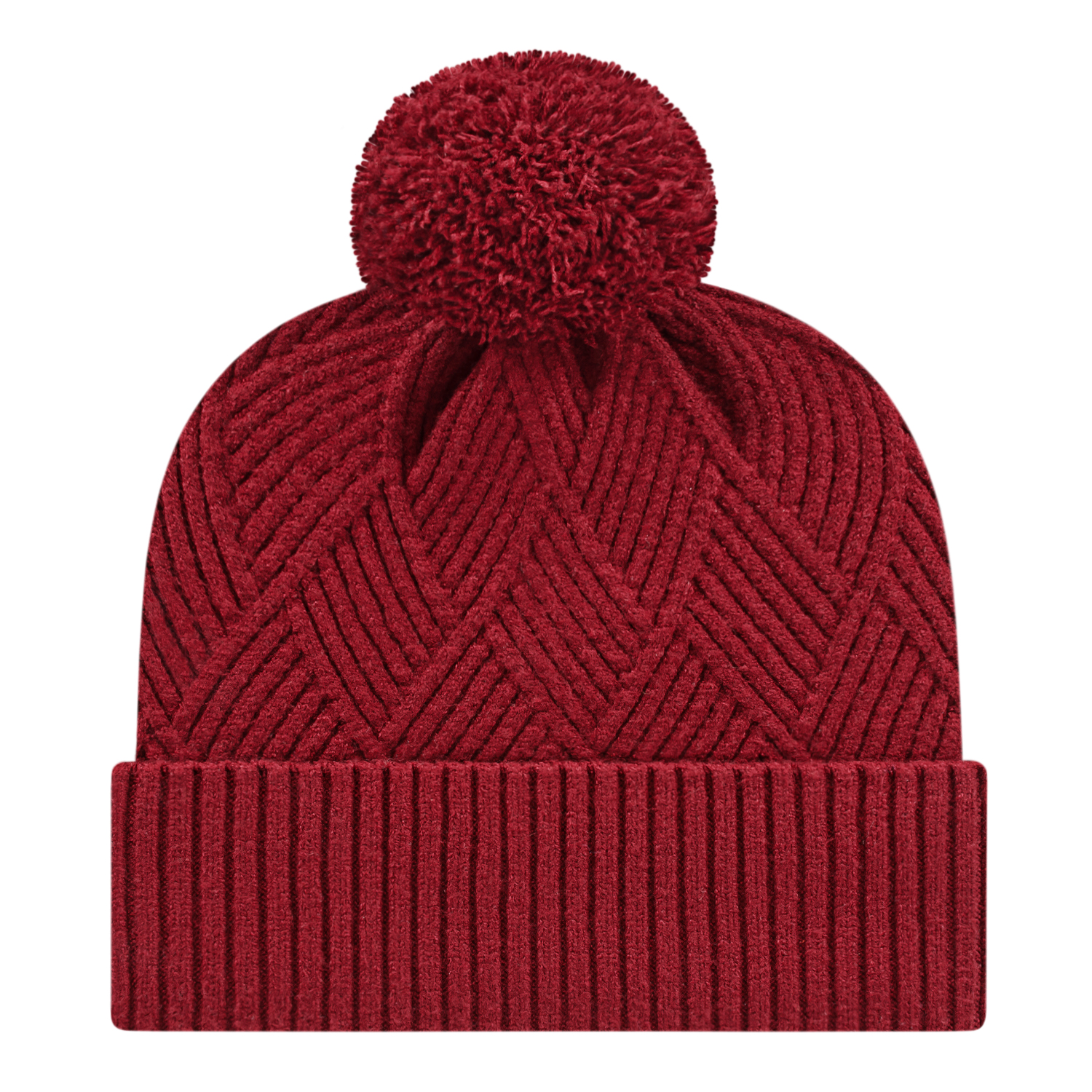 Picture of Premium Diagonal Weave Knit Cap With Cuff