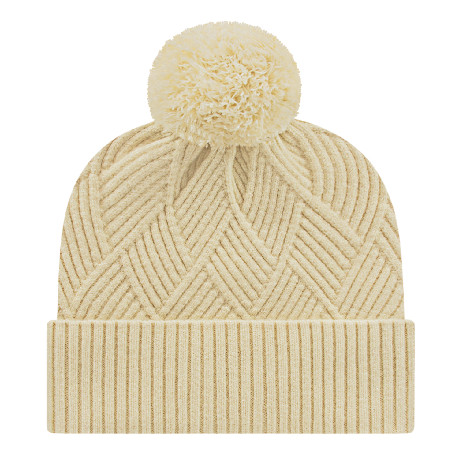 Picture of Premium Diagonal Weave Knit Cap With Cuff