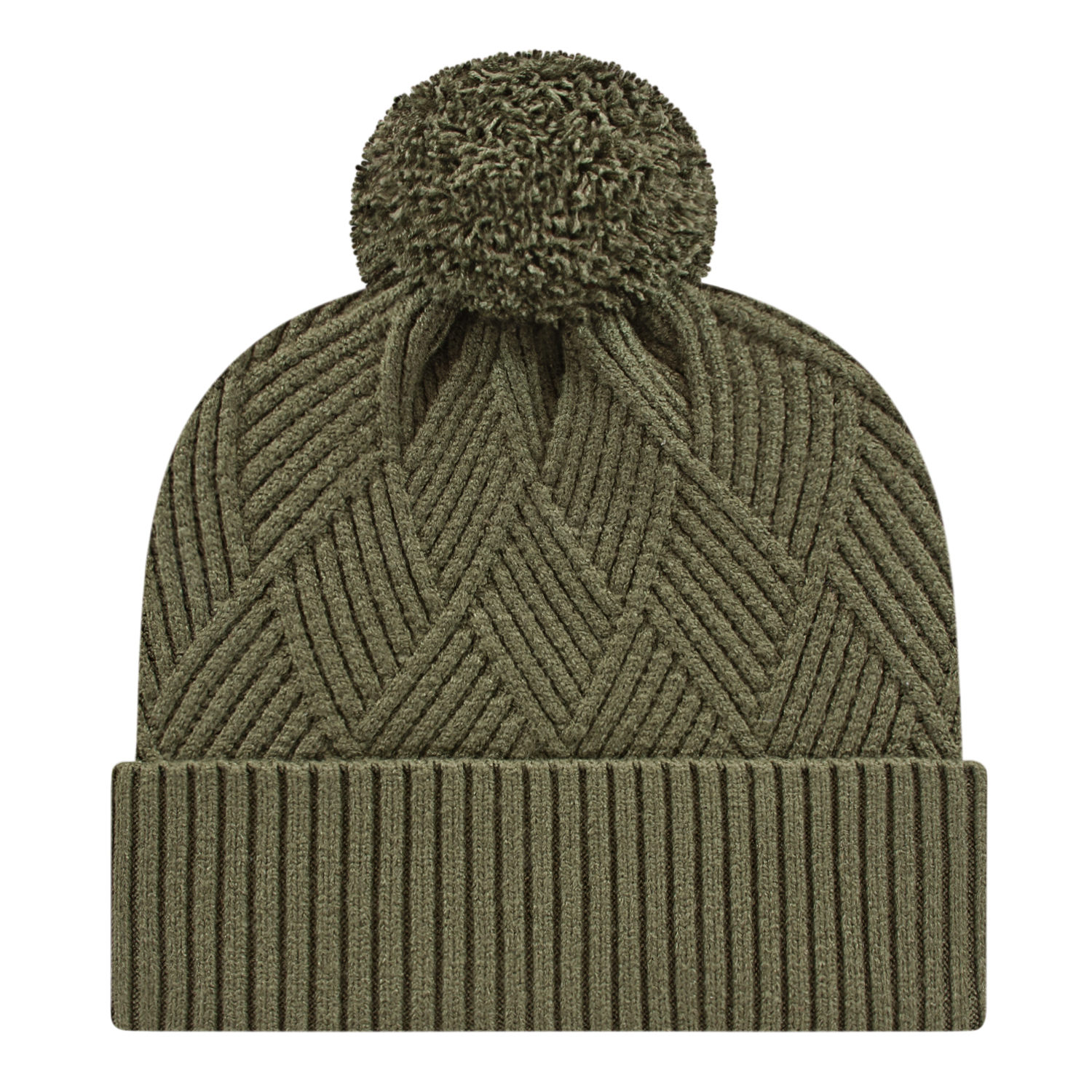 Picture of Premium Diagonal Weave Knit Cap With Cuff