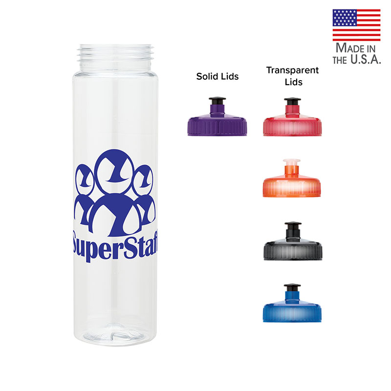 Picture of Laguna 32 oz. PET Bottle with Pull Spout Lid