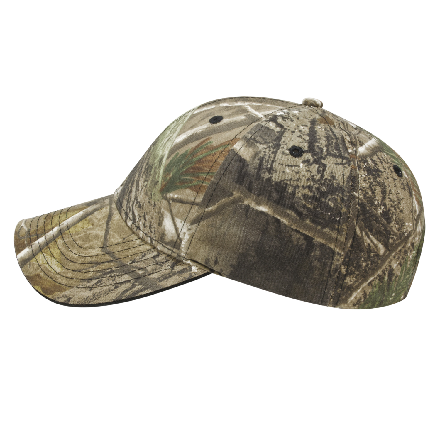 Picture of Two-Tone Camo Cap w/Visor Trim