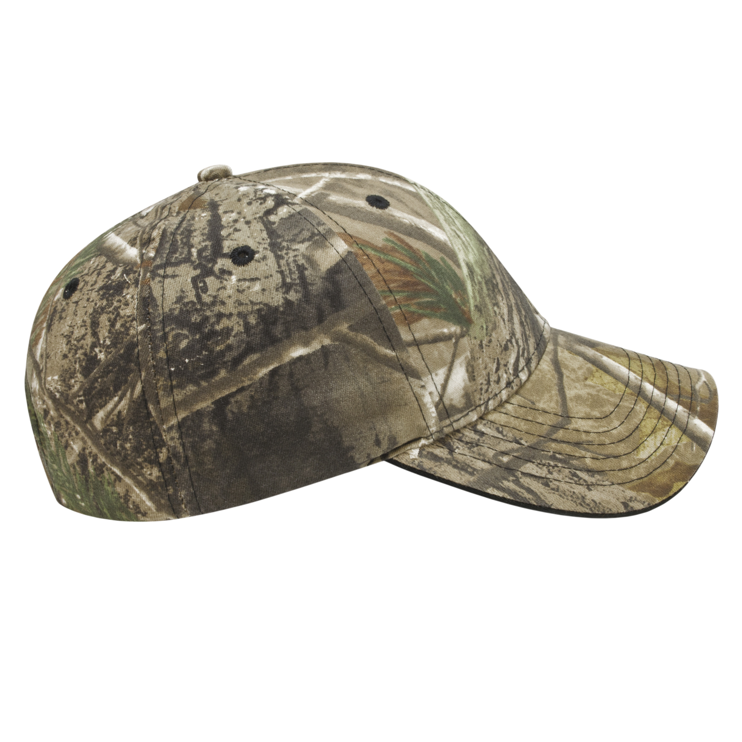Picture of Two-Tone Camo Cap w/Visor Trim