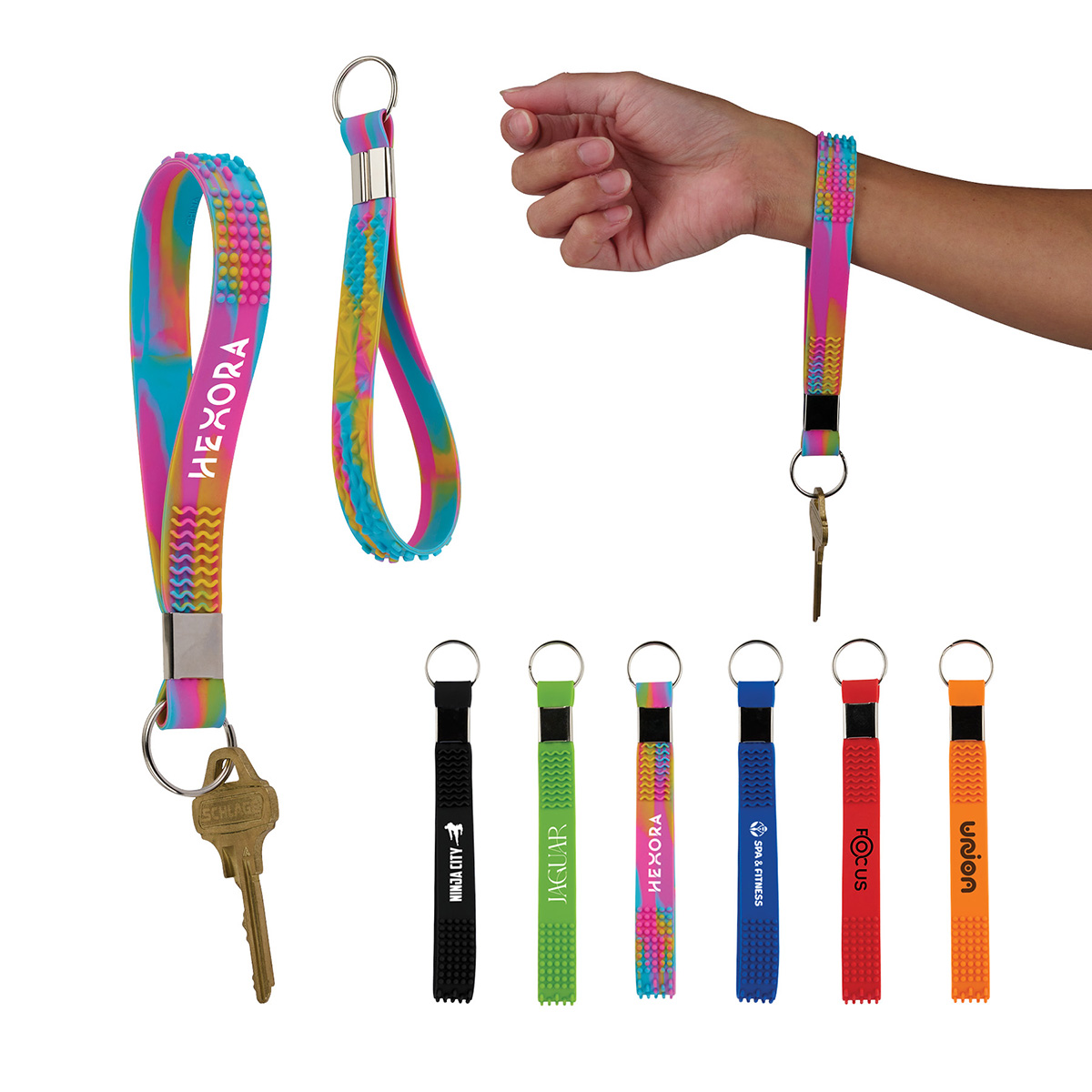 Picture of Fefe Tactile Fidget Keychain Wristlet