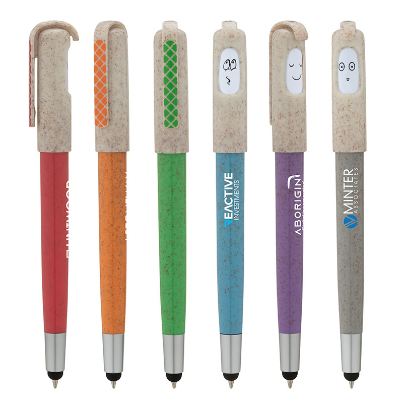 Picture of Charlie Plunge-Action Ballpoint / Stylus / Mood Pen