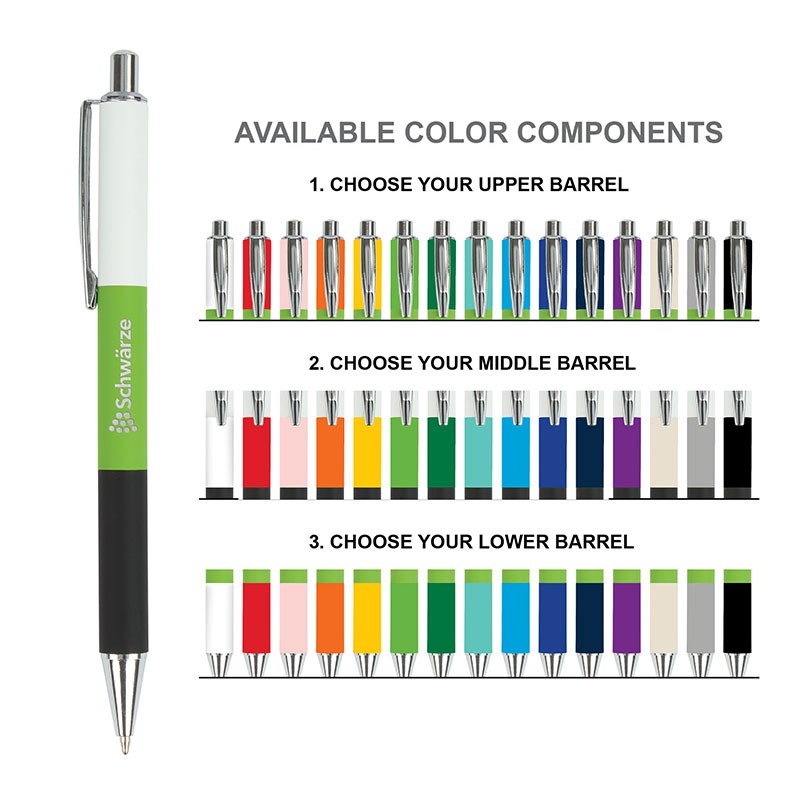 Picture of Color-Pop Plunge-Action Aluminum Ballpoint Pen