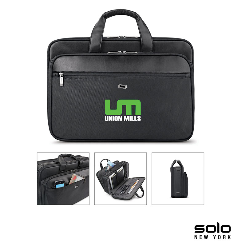 Picture of Solo New York Paramount Retractable Strap Briefcase