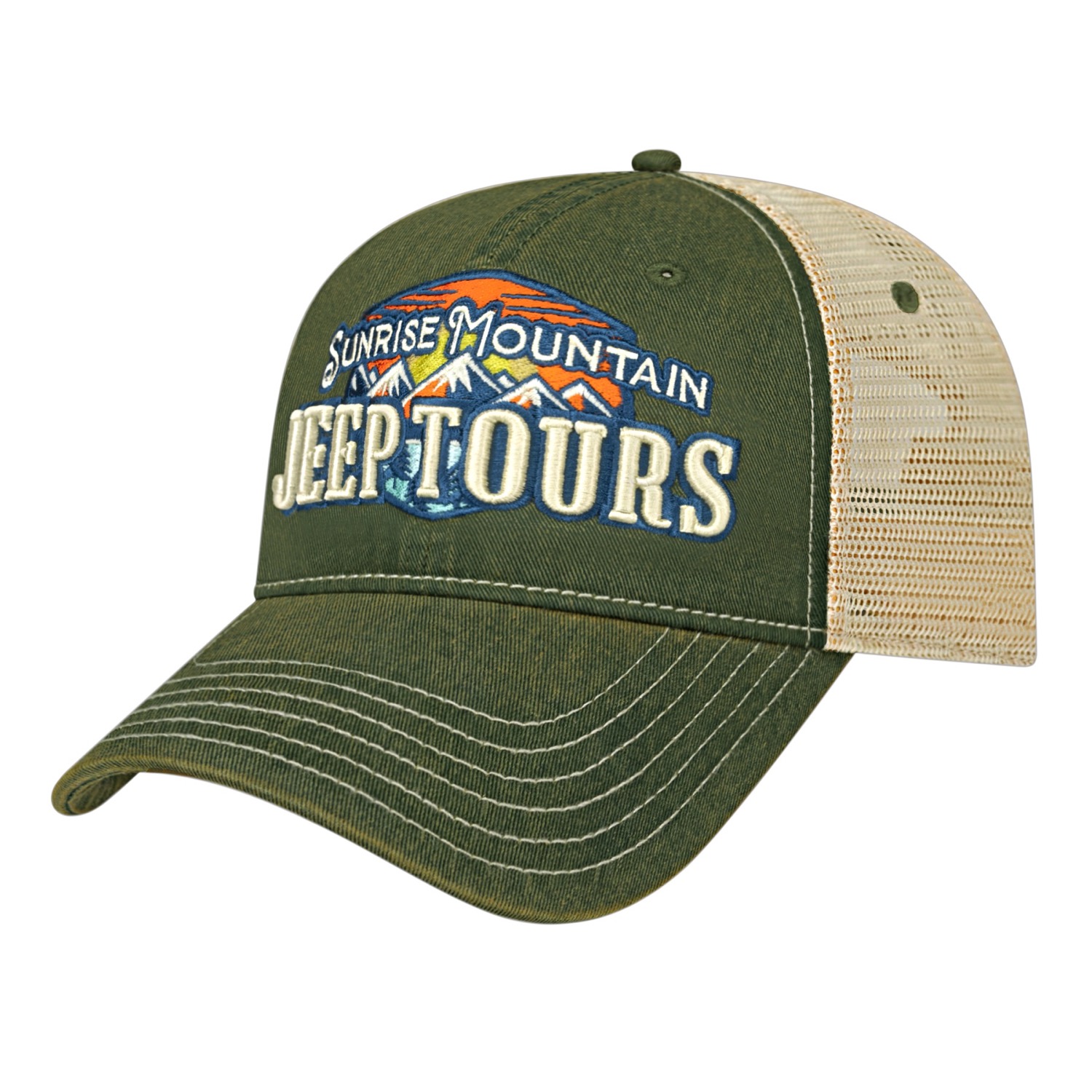 Picture of Premium Vintage Washed Mesh Back Cap