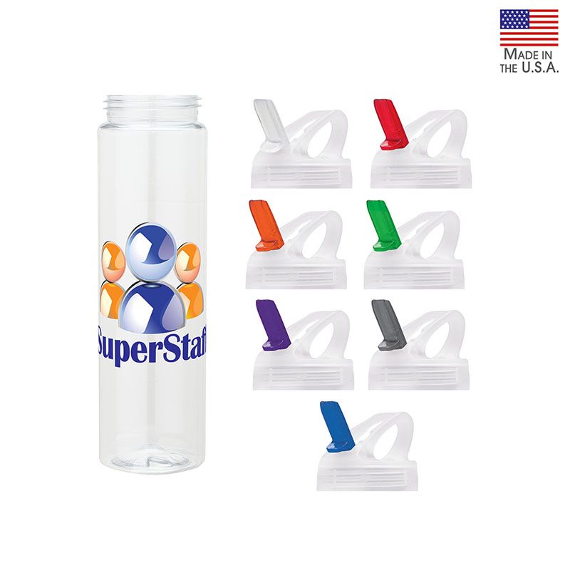 Picture of Laguna 32 oz. PET Bottle with Flip Spout