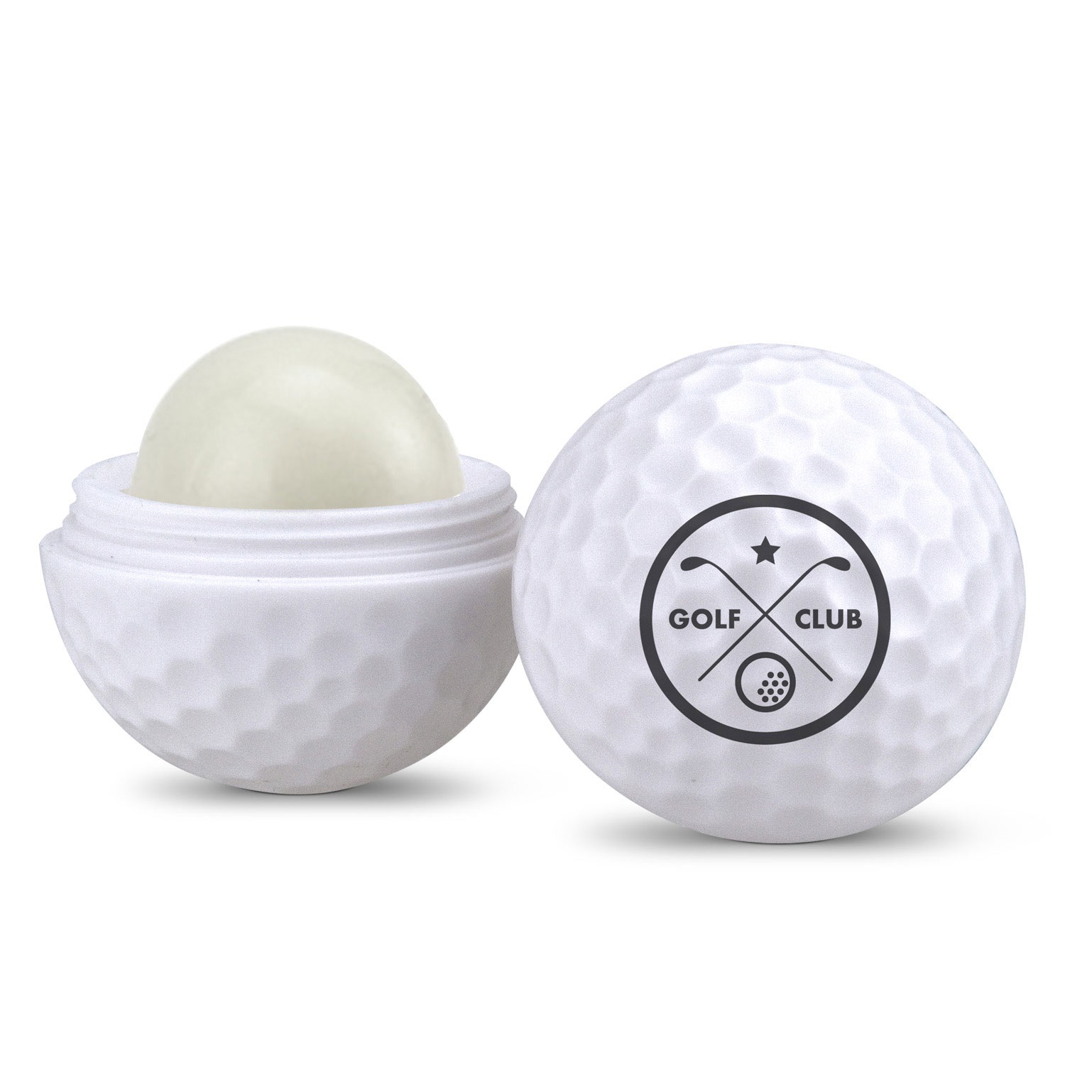 Picture of Lip Balm Golf Ball Moisturizer Container