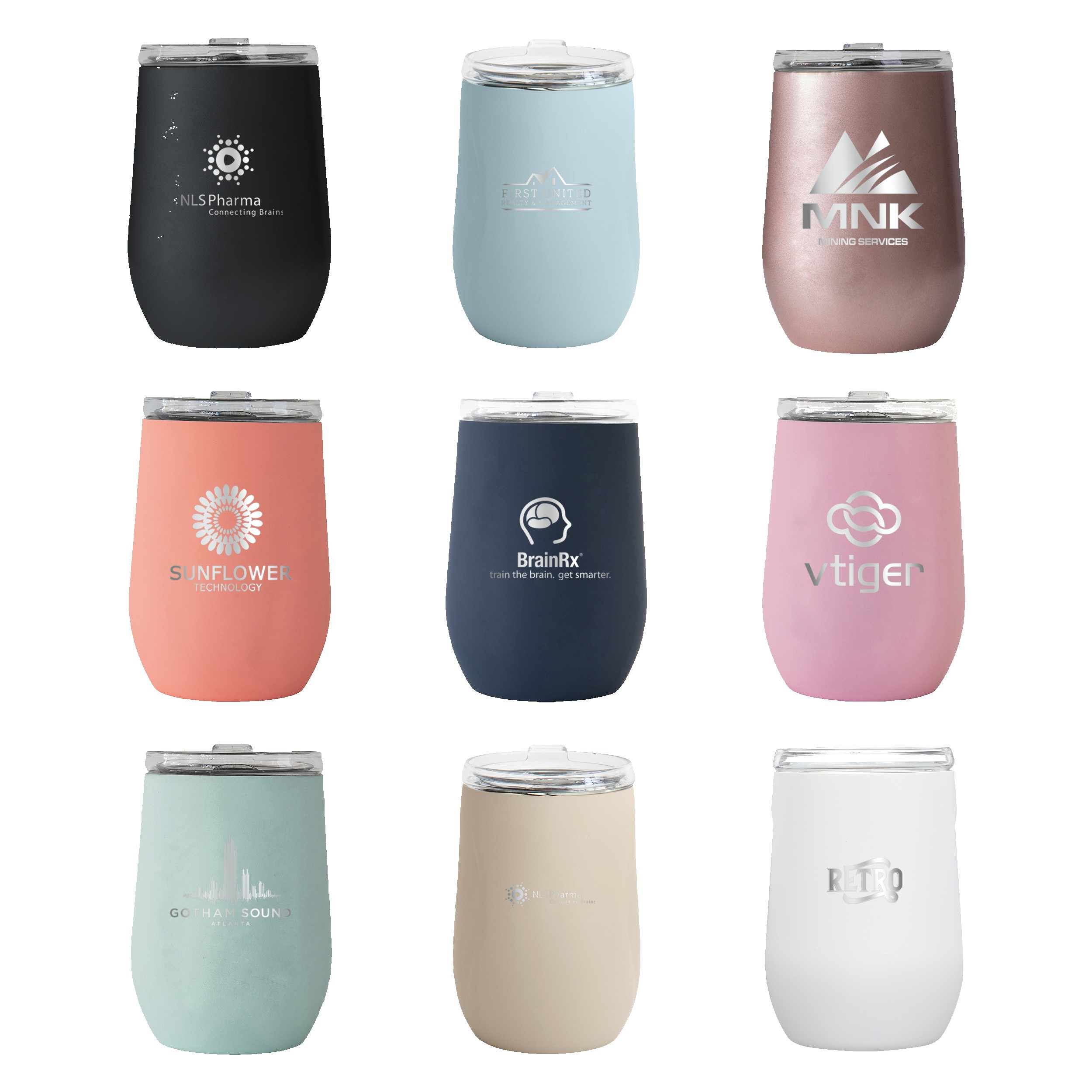 Picture of Vinglacé® 10 Oz. Premium Stemless Wine Tumbler (Laser)