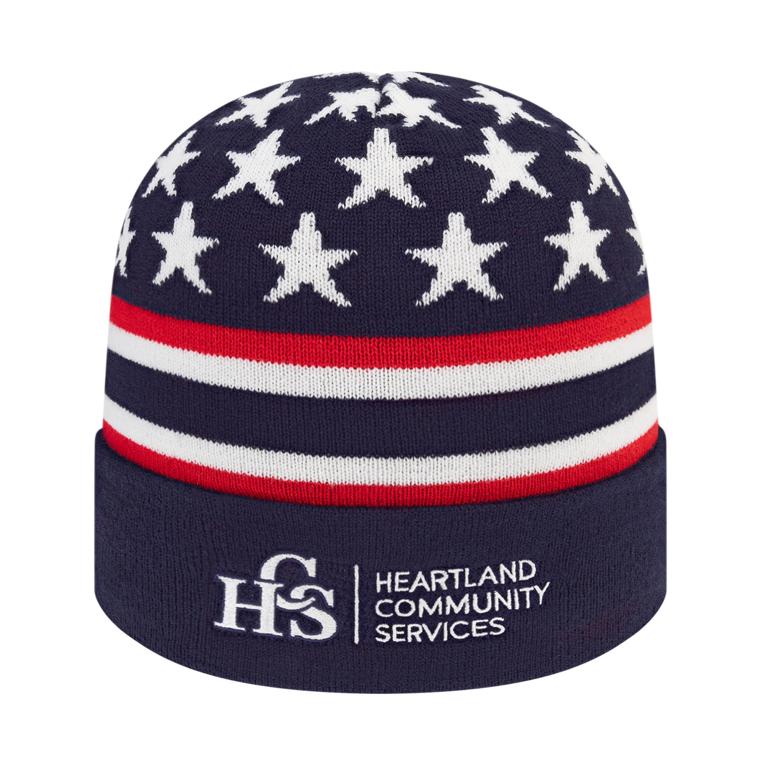 Picture of Flag Knit Cap with Cuff