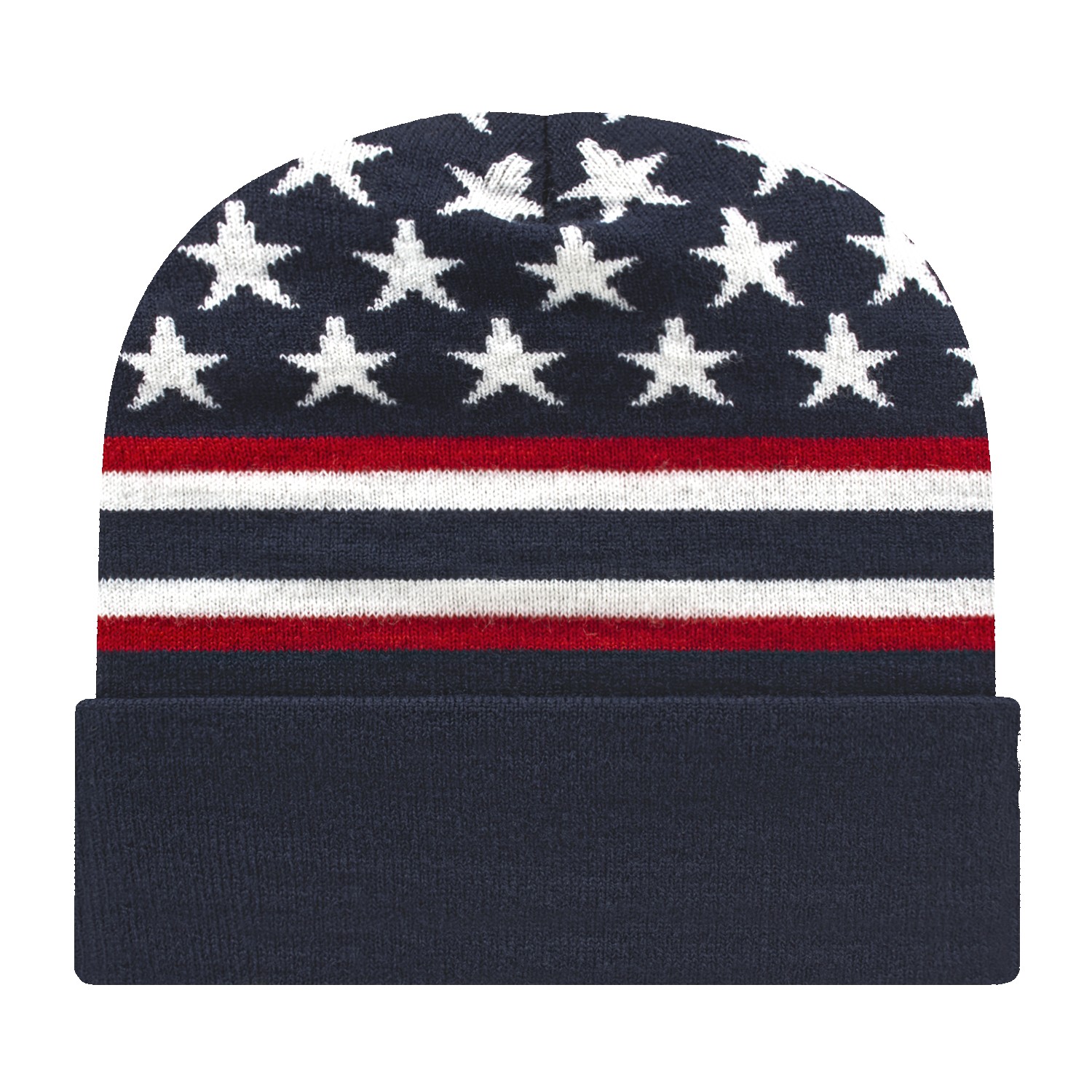 Picture of Flag Knit Cap with Cuff
