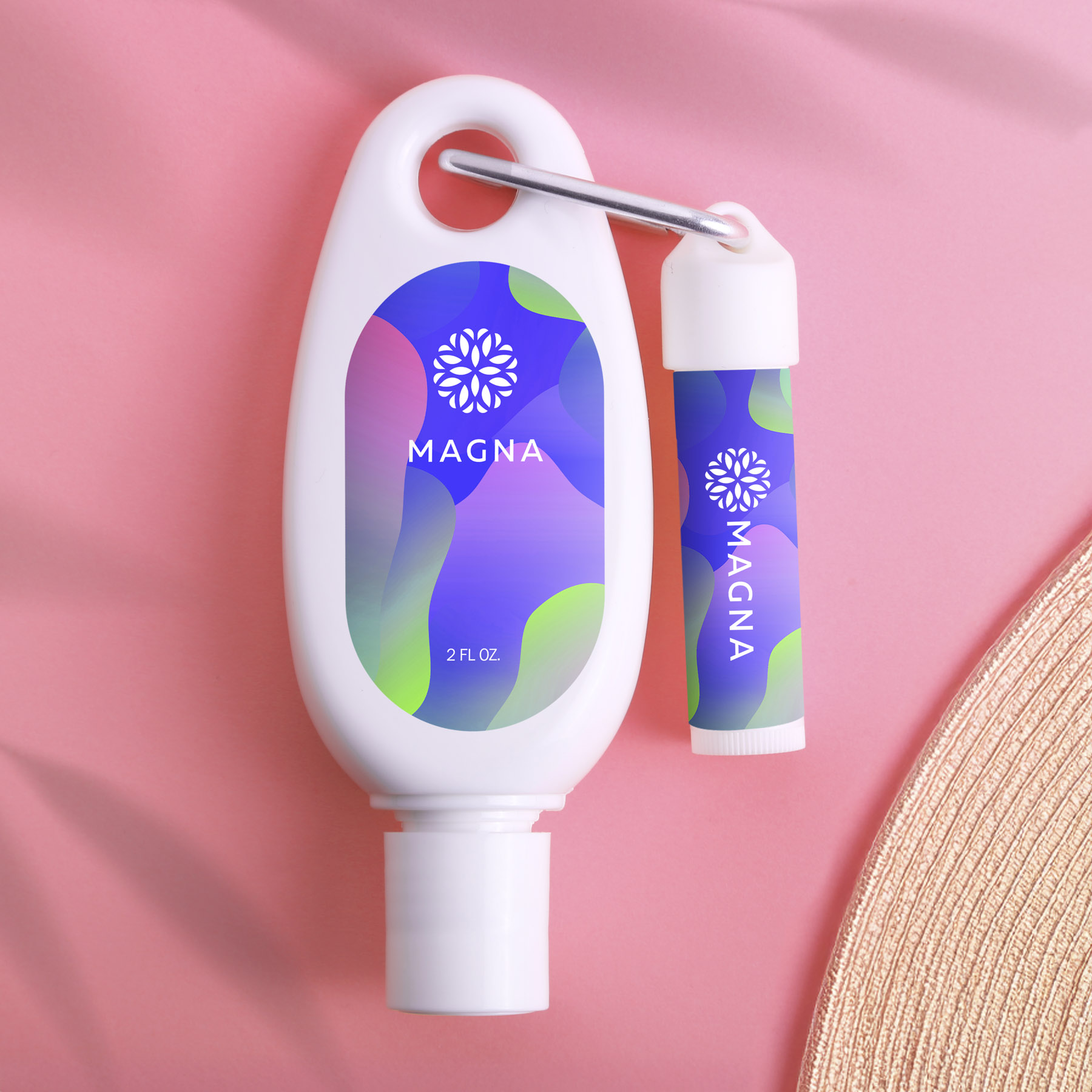 Picture of Sunscreen & Lip Moisturizer With SPF15 Carabiner Kit