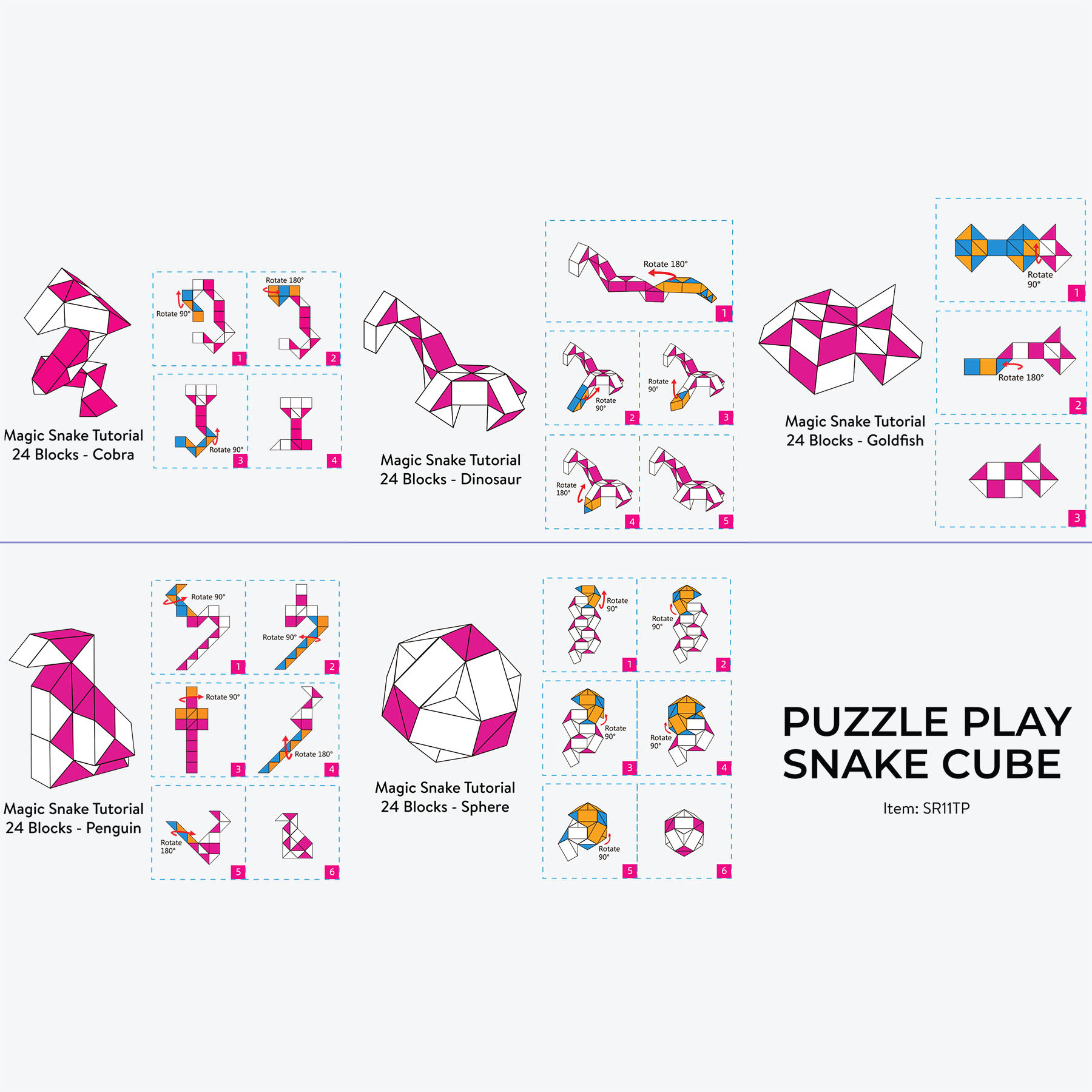 Picture of Fidget Frenzy Snake Cube
