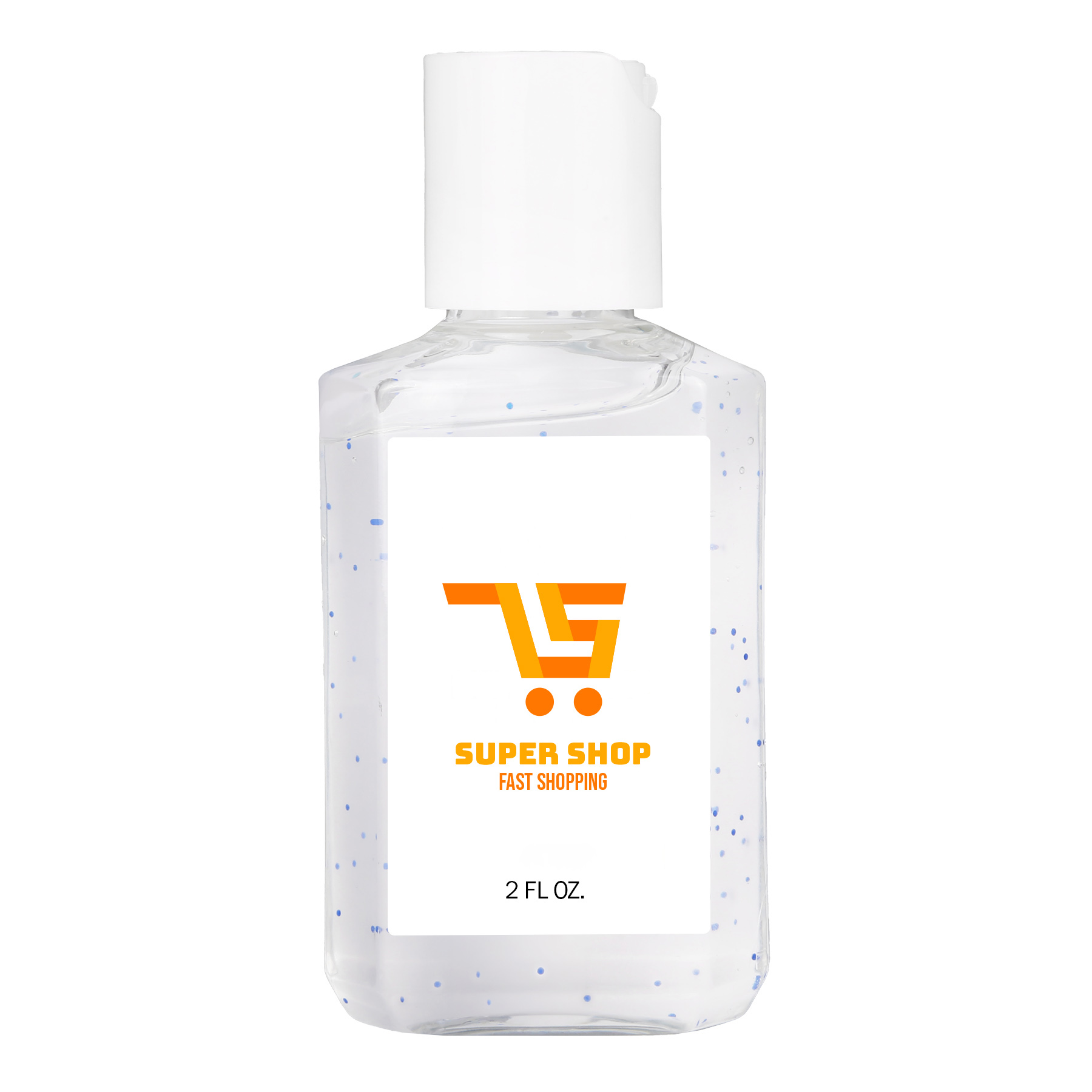 Picture of 2oz Travel Gel Hand Sanitizer With Moisturizing Beads