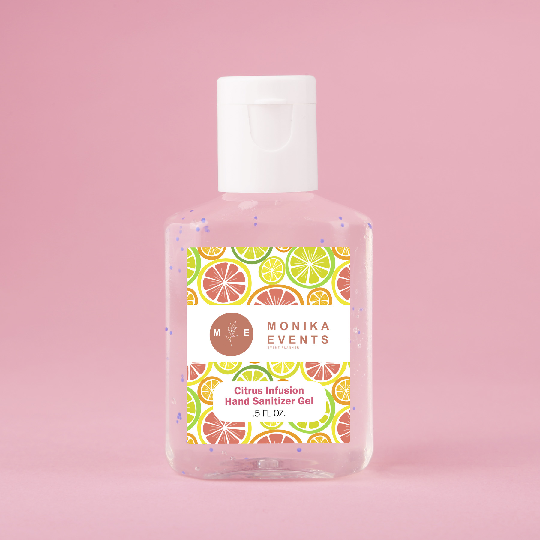 Picture of Hand Sanitizer Gel With Moisture Beads: 1/2 oz Travel Size