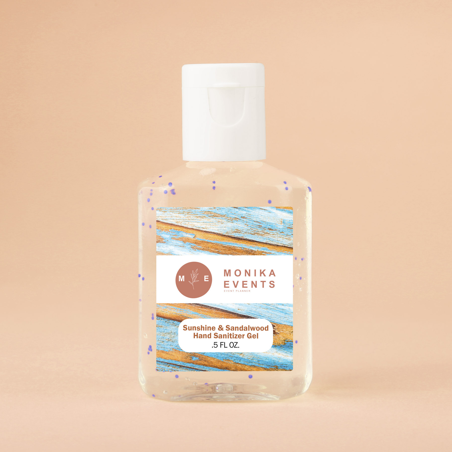Picture of Hand Sanitizer Gel With Moisture Beads: 1/2 oz Travel Size