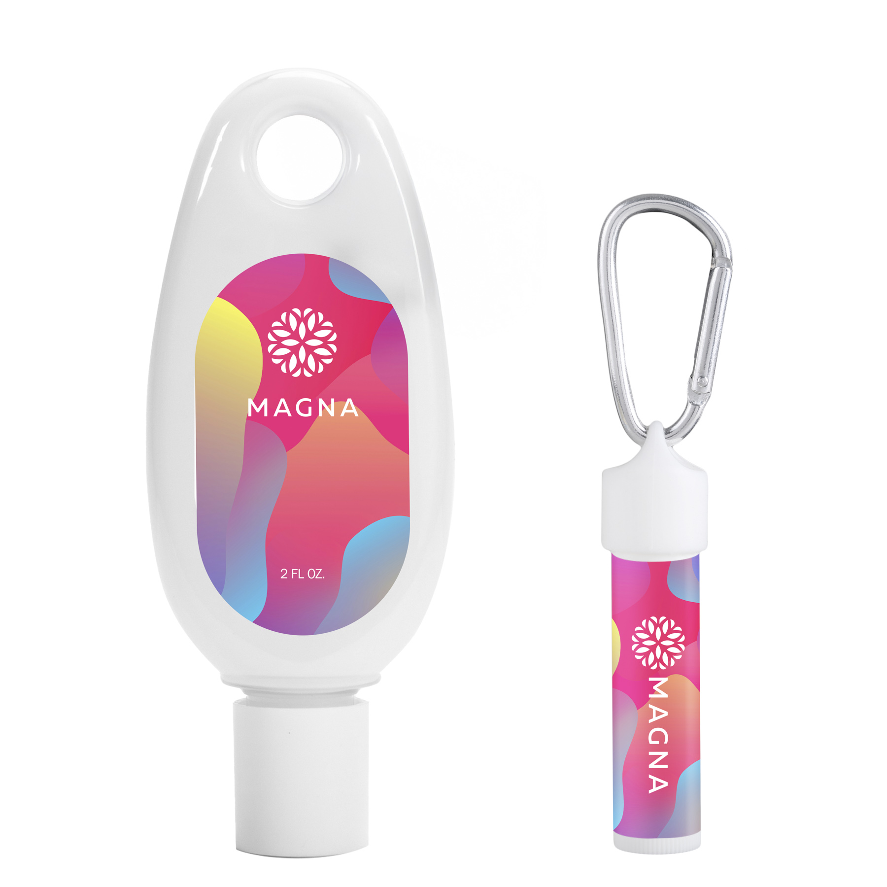 Picture of Sunscreen & Lip Moisturizer Carabiner Kit